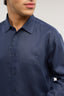 Camicia regular fit in lino 3
