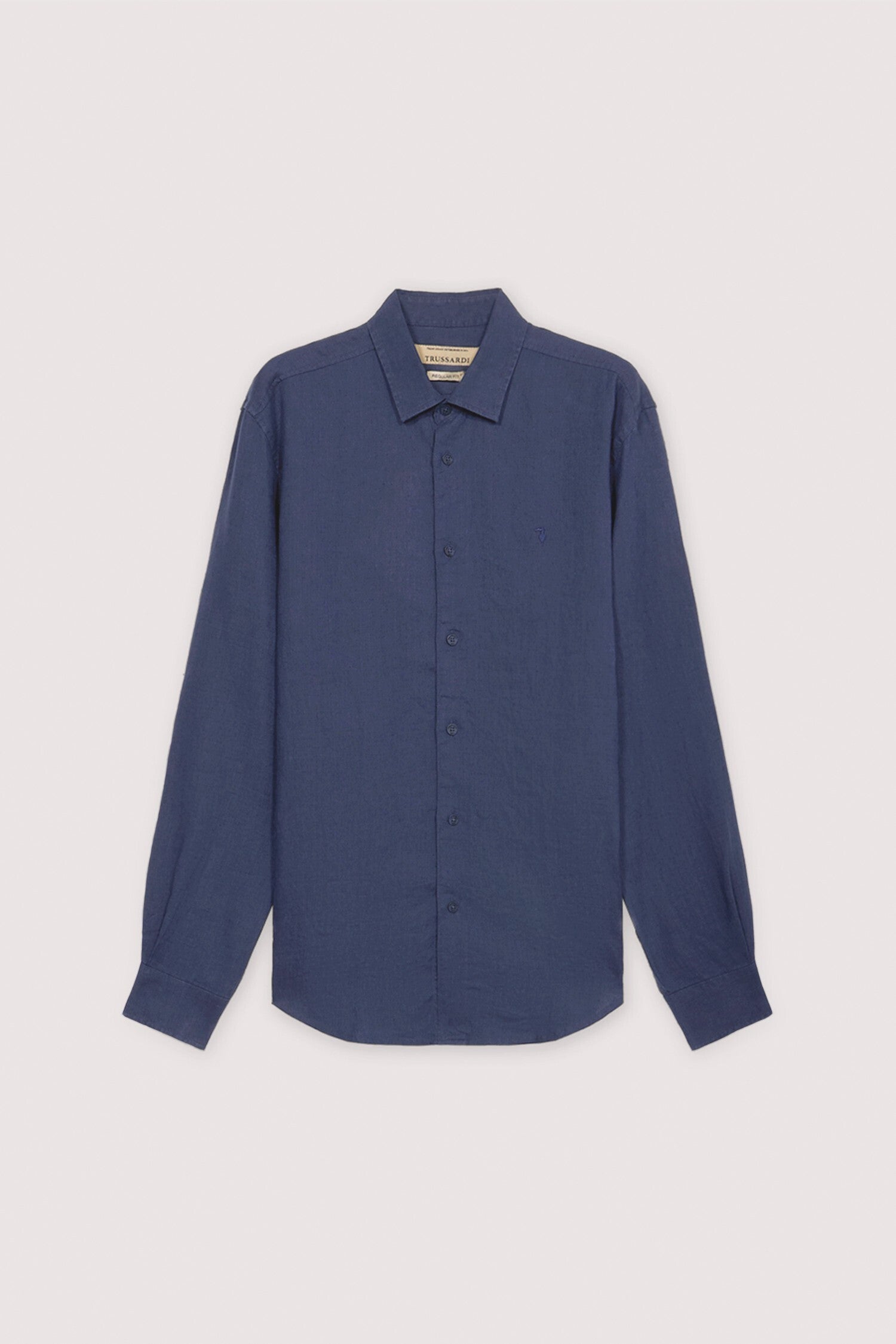 Camicia regular fit in lino 5|c28c34464548e88ceba1a617a04dcac496b37cd62f3e3be257e044bf728c6fb9