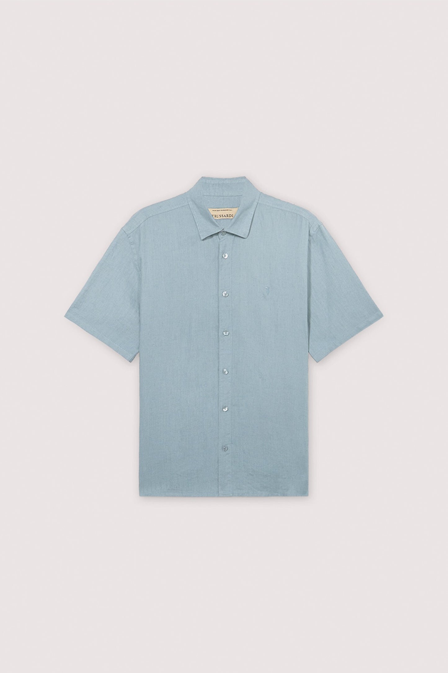 Camicia a maniche corte in lino  4|060f41d7c03ded91eccddad5169f134ba7c5046205279b77fedbfc569fc06074
