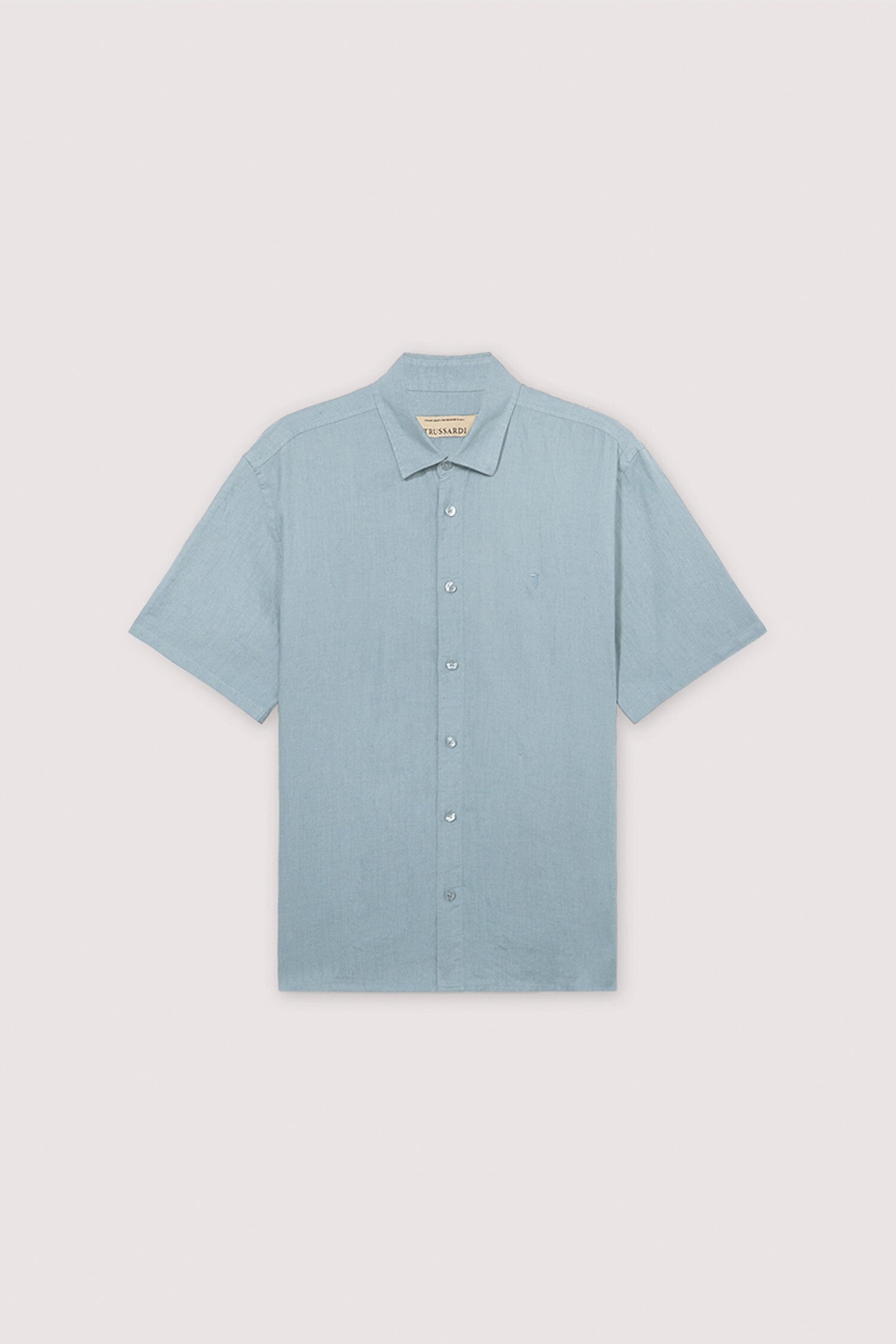 Camicia a maniche corte in lino  4|060f41d7c03ded91eccddad5169f134ba7c5046205279b77fedbfc569fc06074