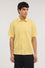 Short-sleeved linen shirt