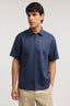 Camicia a maniche corte in lino 1