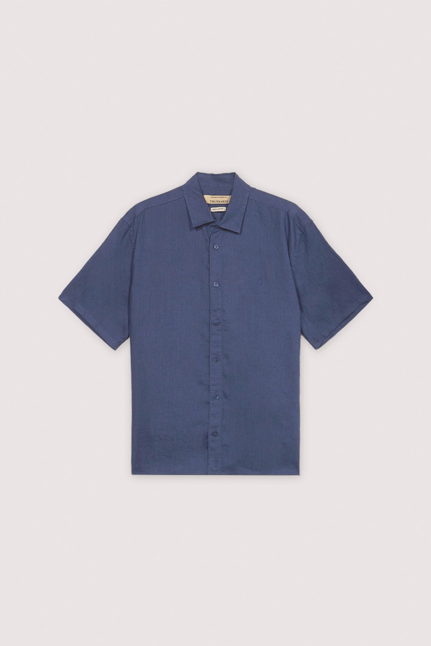 Camicia a maniche corte in lino  5|f40729c151bc0522470b62b7d09292350e3e2ca7ea74e46417457a2d5f0563c0
