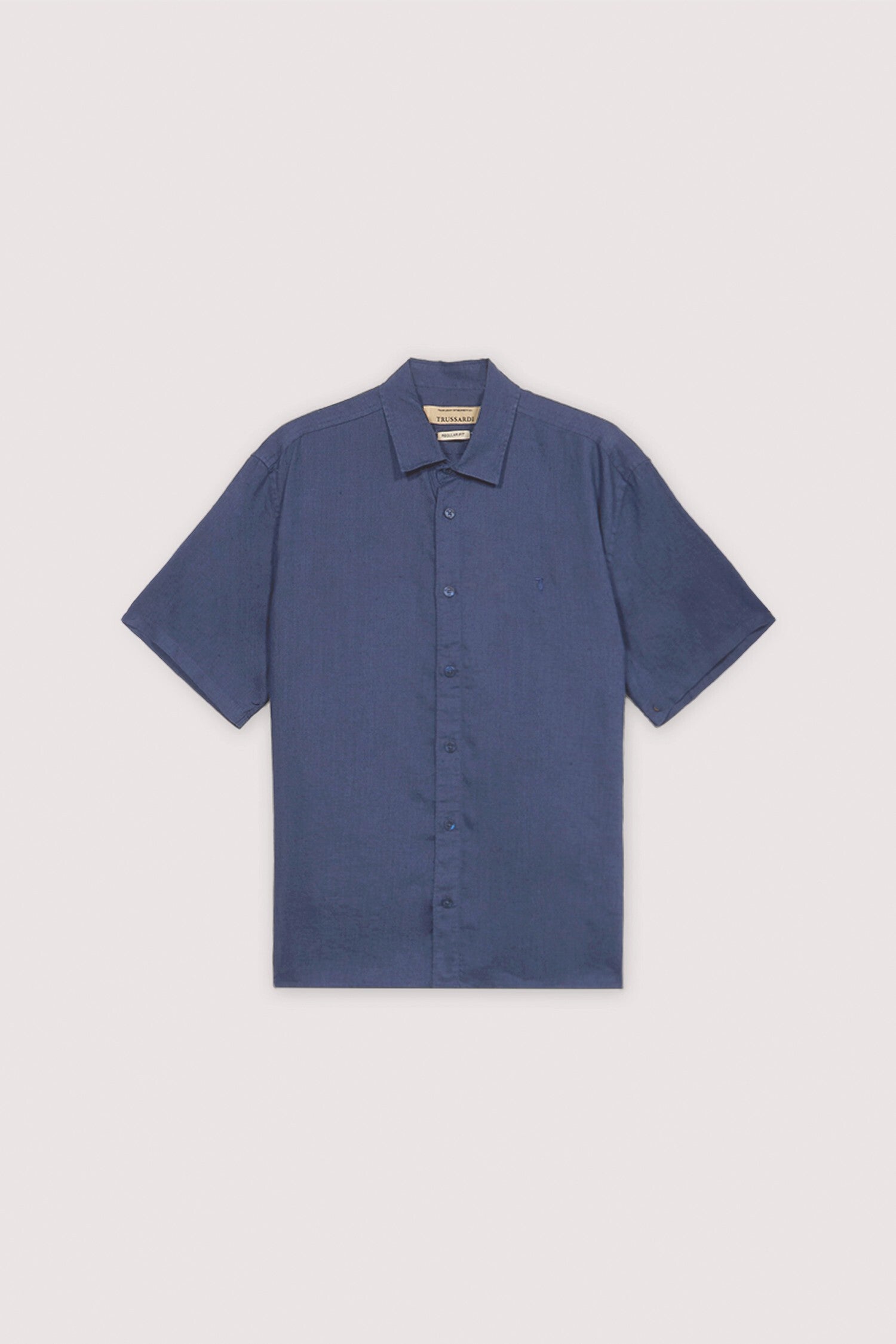 Camicia a maniche corte in lino  5|f40729c151bc0522470b62b7d09292350e3e2ca7ea74e46417457a2d5f0563c0