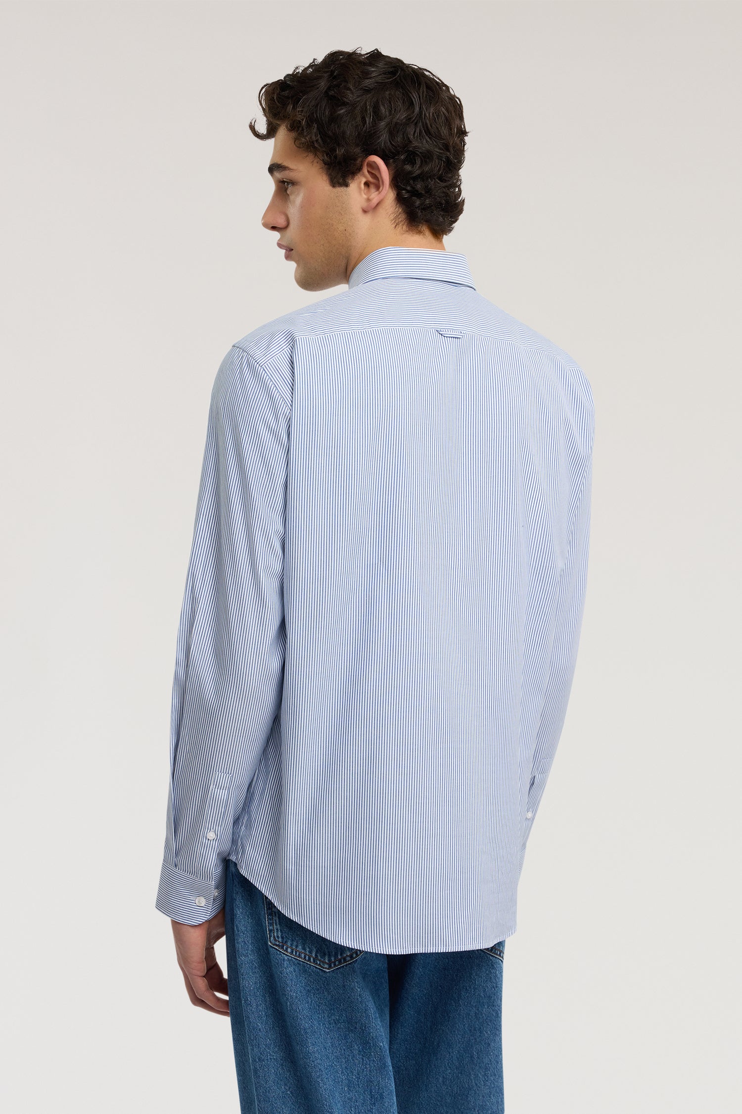 Camicia regular fit a righe facile da stirare 3|235c311e171e05b5838c85510aad753ae70f58965628b14eb184f0ad5dac5dda