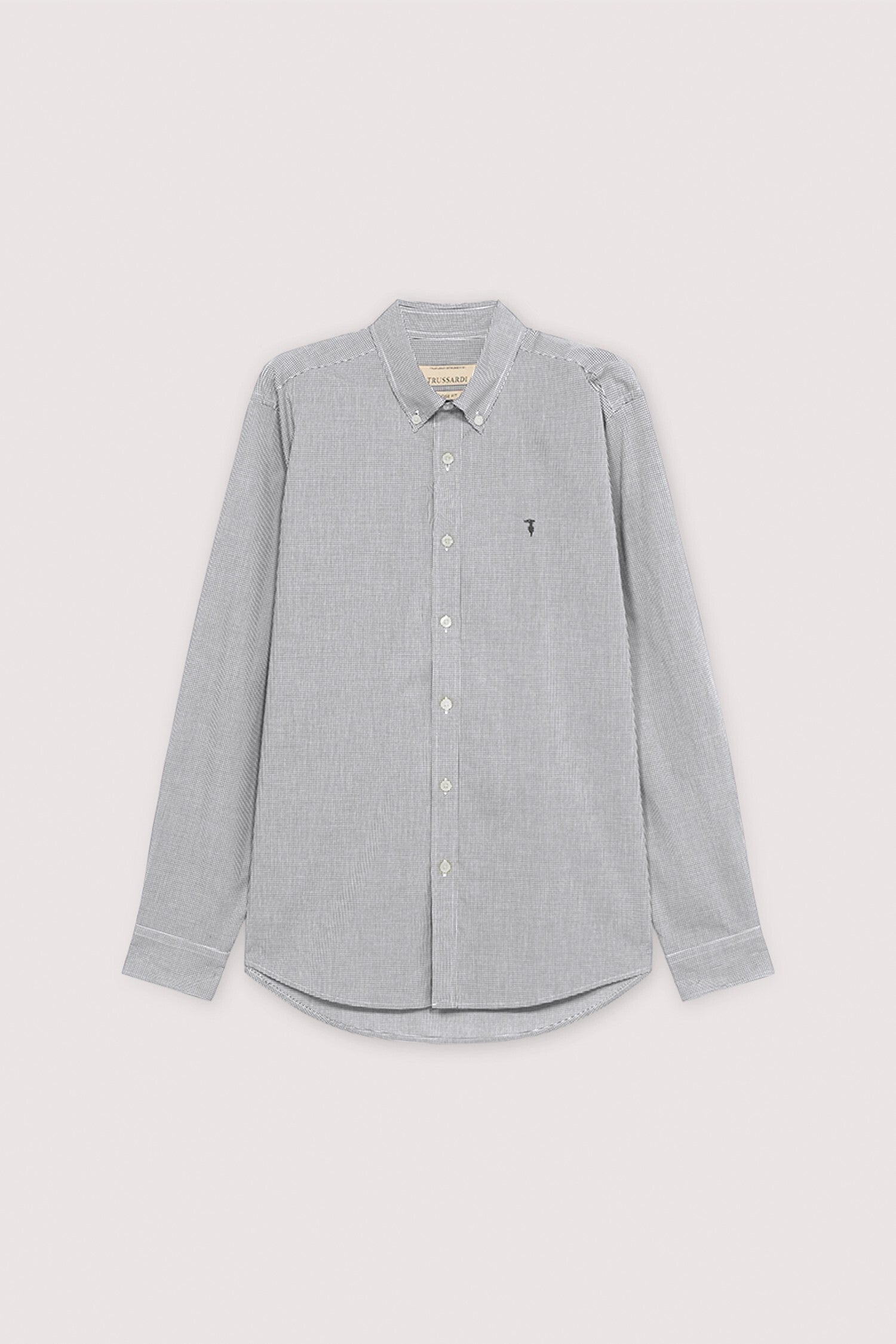 Camicia close fit in cotone vichy 5|2c5f9b512281360d13a7f2f773a764457c2835fd37483a9d2f64d99aacca670c