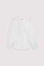 Camicia con collo coreano in lino 5