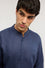 Shirt with Korean collar in linen