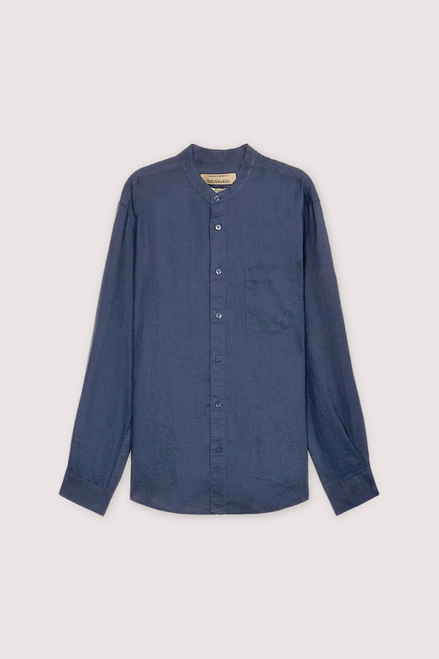 Camicia con collo coreano in lino 5|c3bf796156e3636e30f9e0ab1ebc76fd815ecc2aac6e694b4c01c3e567b5db45