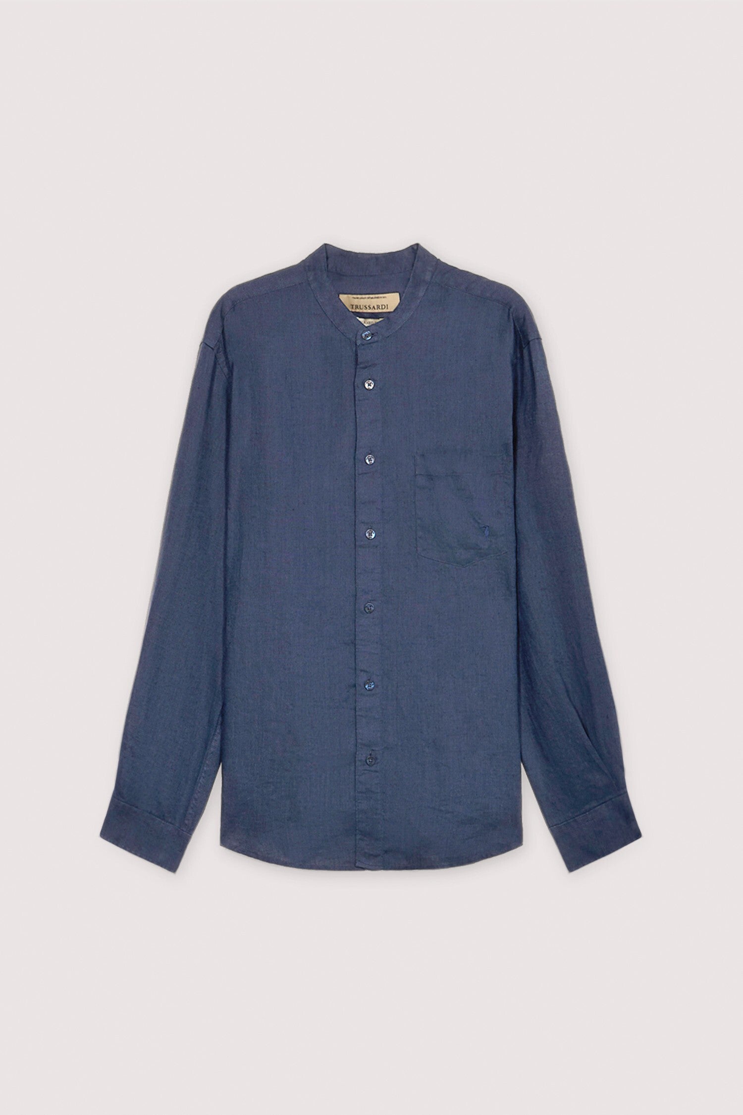Camicia con collo coreano in lino 5|c3bf796156e3636e30f9e0ab1ebc76fd815ecc2aac6e694b4c01c3e567b5db45