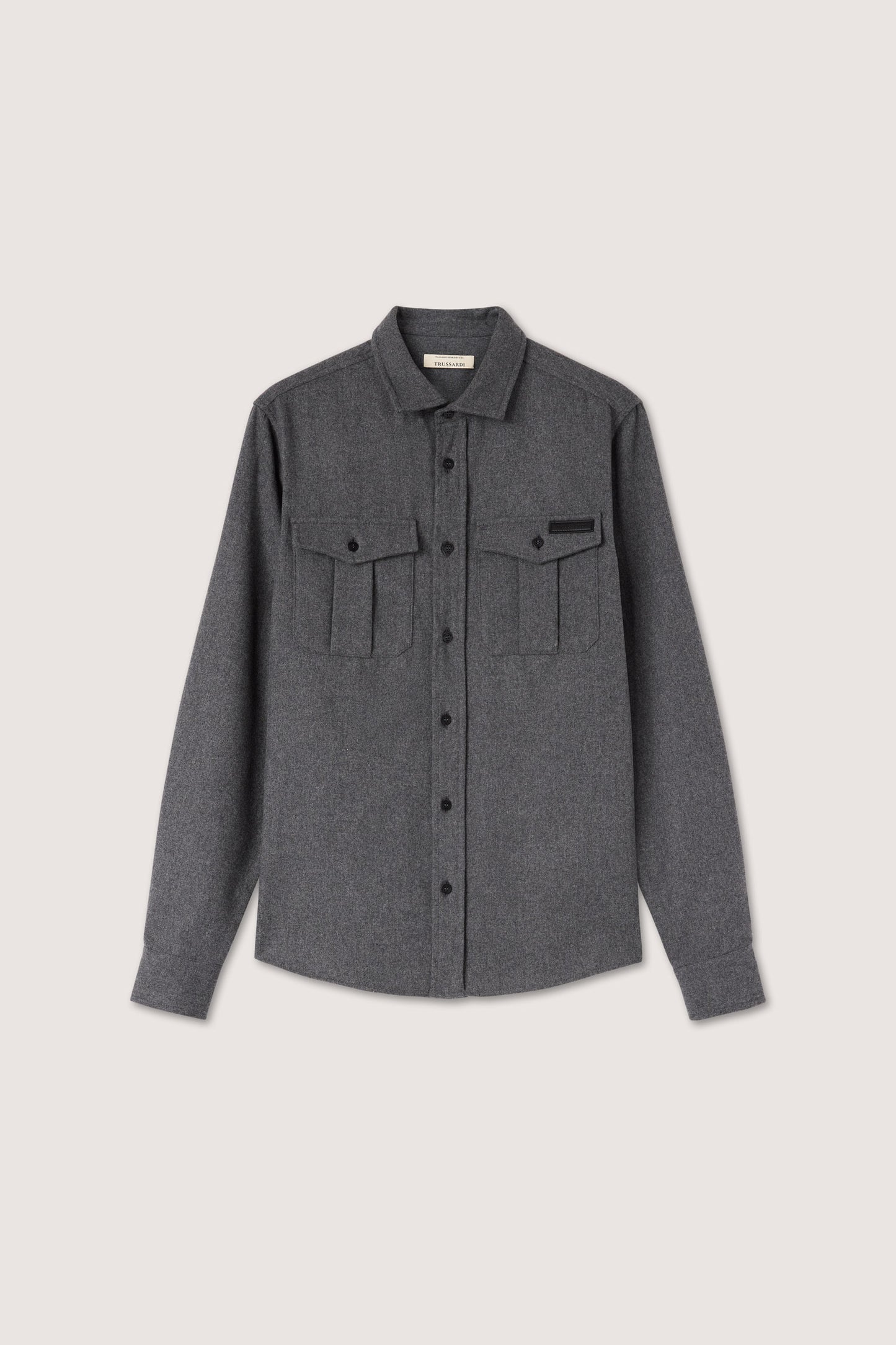 Camicia in flanella con tasche 1|506d4e6d139a4c72c80b31983866355d36509270509e1da62a42afd66feac98d