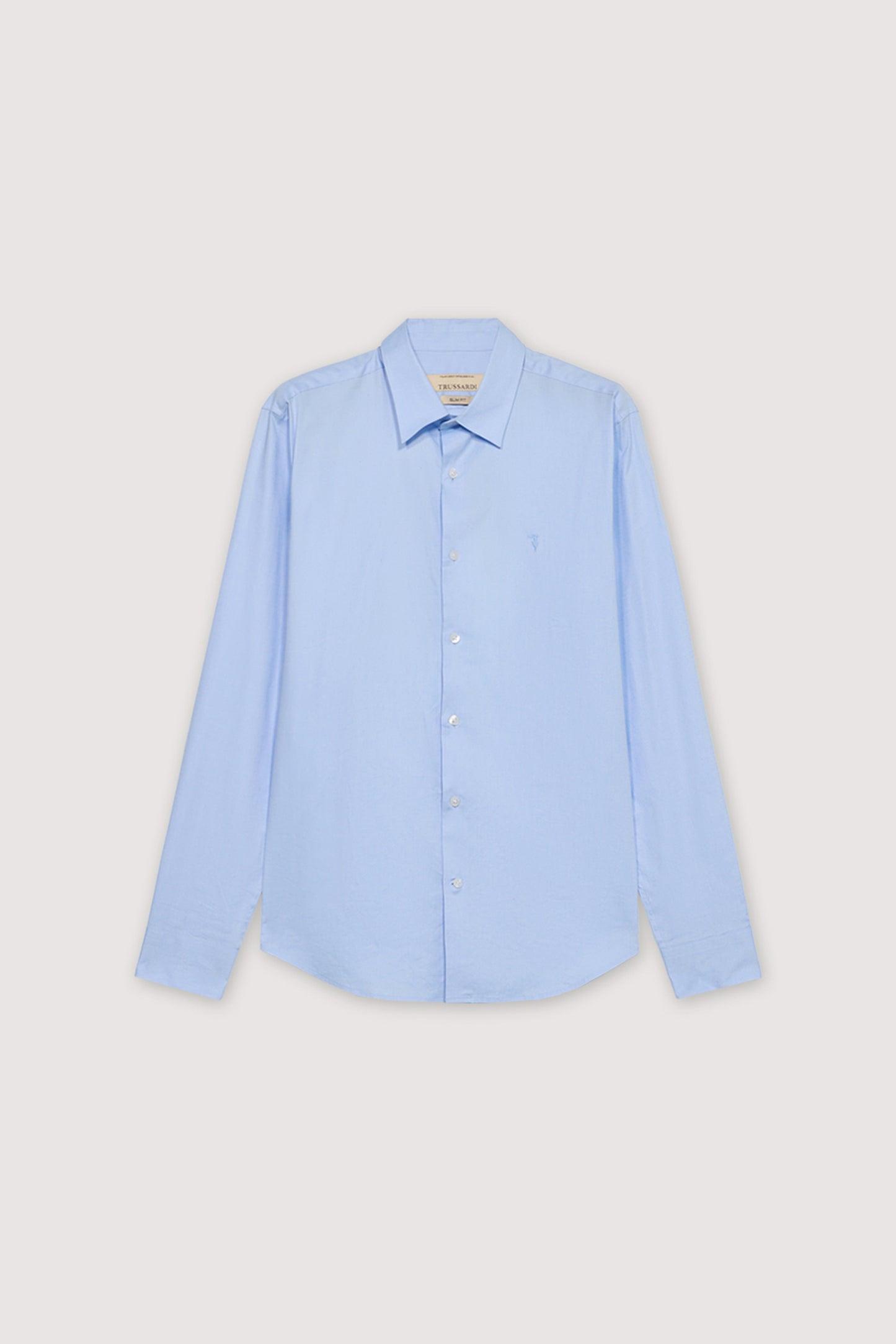 Camicia slim fit microarmaturata 1|451786c2c34556b169ed26a7879c778a92faa02535176f3f92e8210b1a4d5508