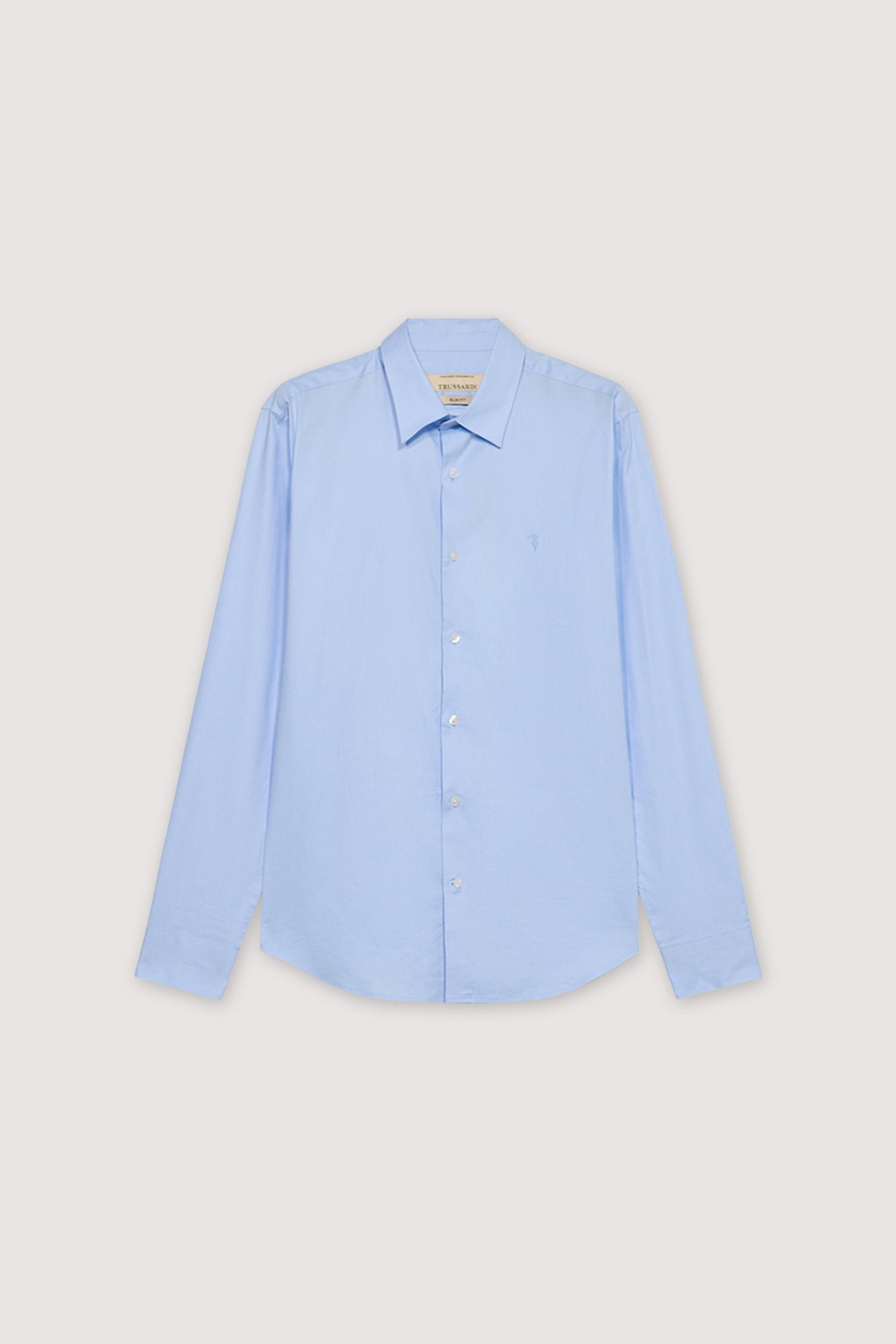 Camicia slim fit microarmaturata 1|451786c2c34556b169ed26a7879c778a92faa02535176f3f92e8210b1a4d5508