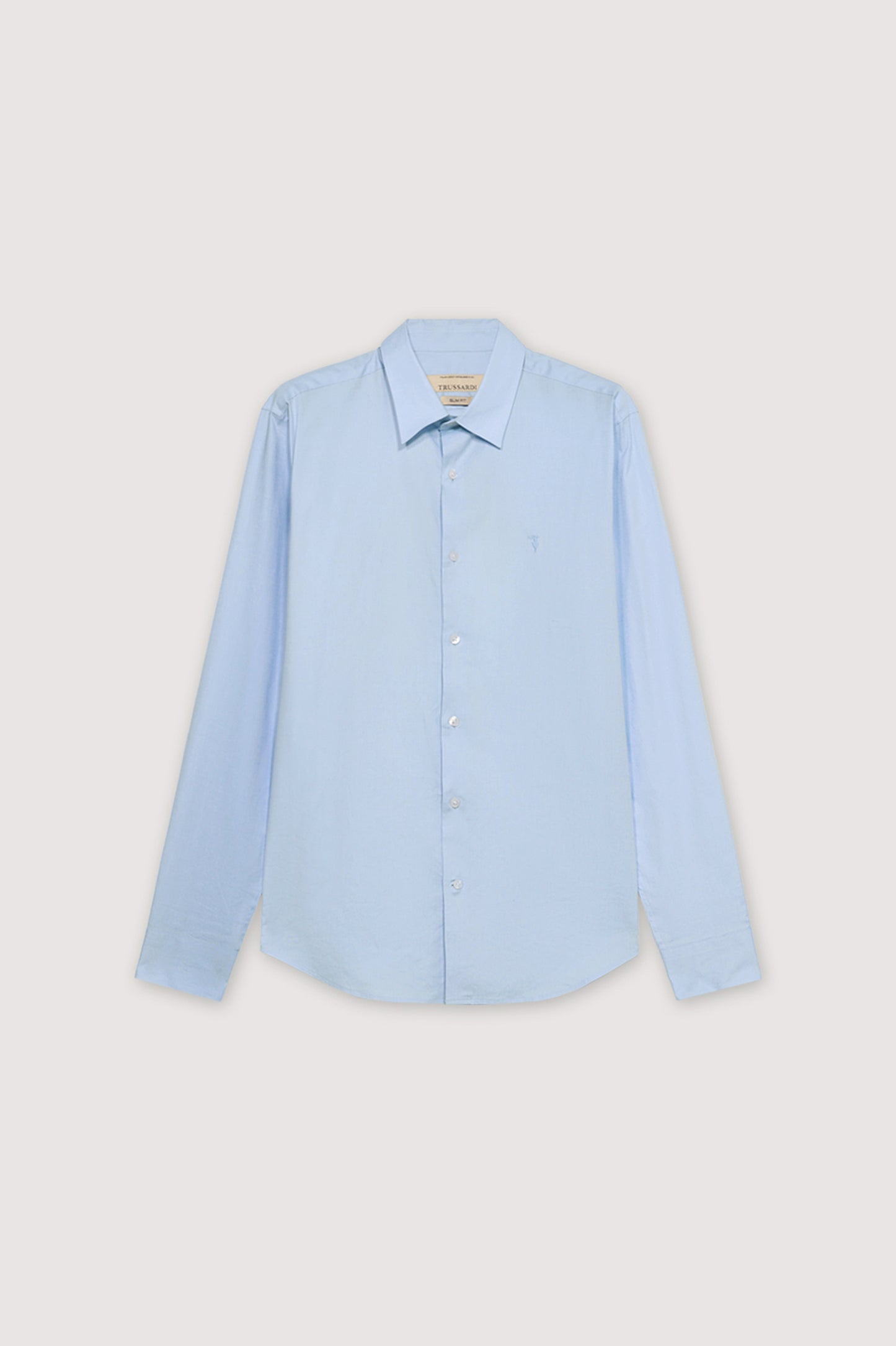 Camicia slim fit in cotone lavorato elasticizzato 5|451786c2c34556b169ed26a7879c778a92faa02535176f3f92e8210b1a4d5508