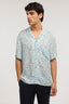 Camicia bowling in viscosa con stampa 1