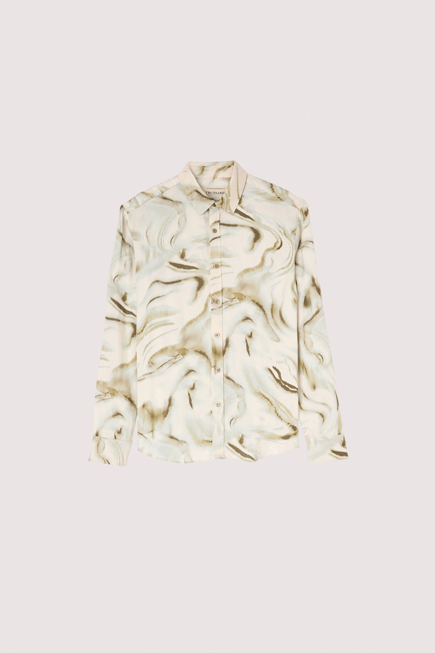 Camicia regular fit con stampa in viscosa 5|484b14af04e888a9b07fcba698c235a3a8af541605aee6c4bb6ceea1677c53f3