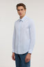 Camicia regular fit in popeline a righe 1