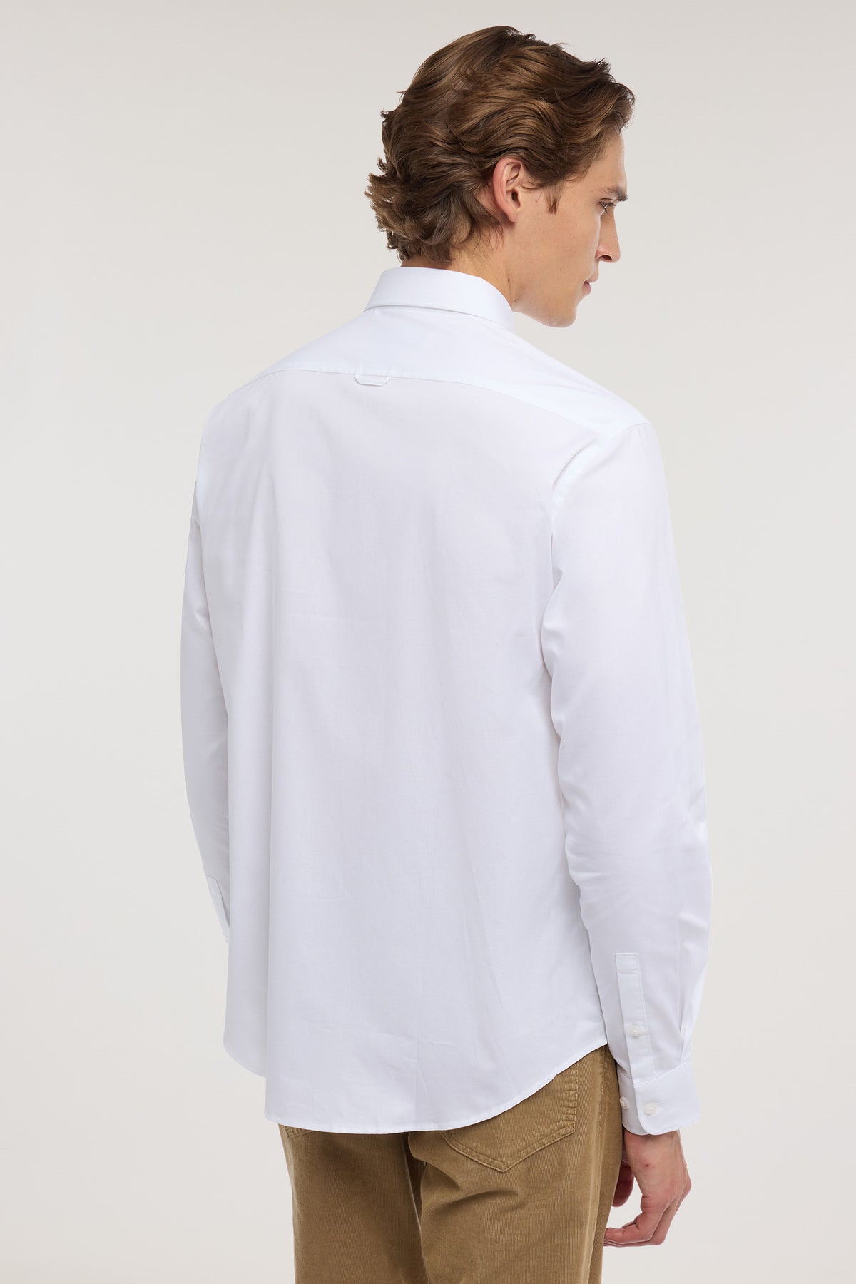 Camicia regular fit in cotone 3|351a8040e3e65d2fc76bdbf0694d589b025406700d76a51638378dce6e9cca70