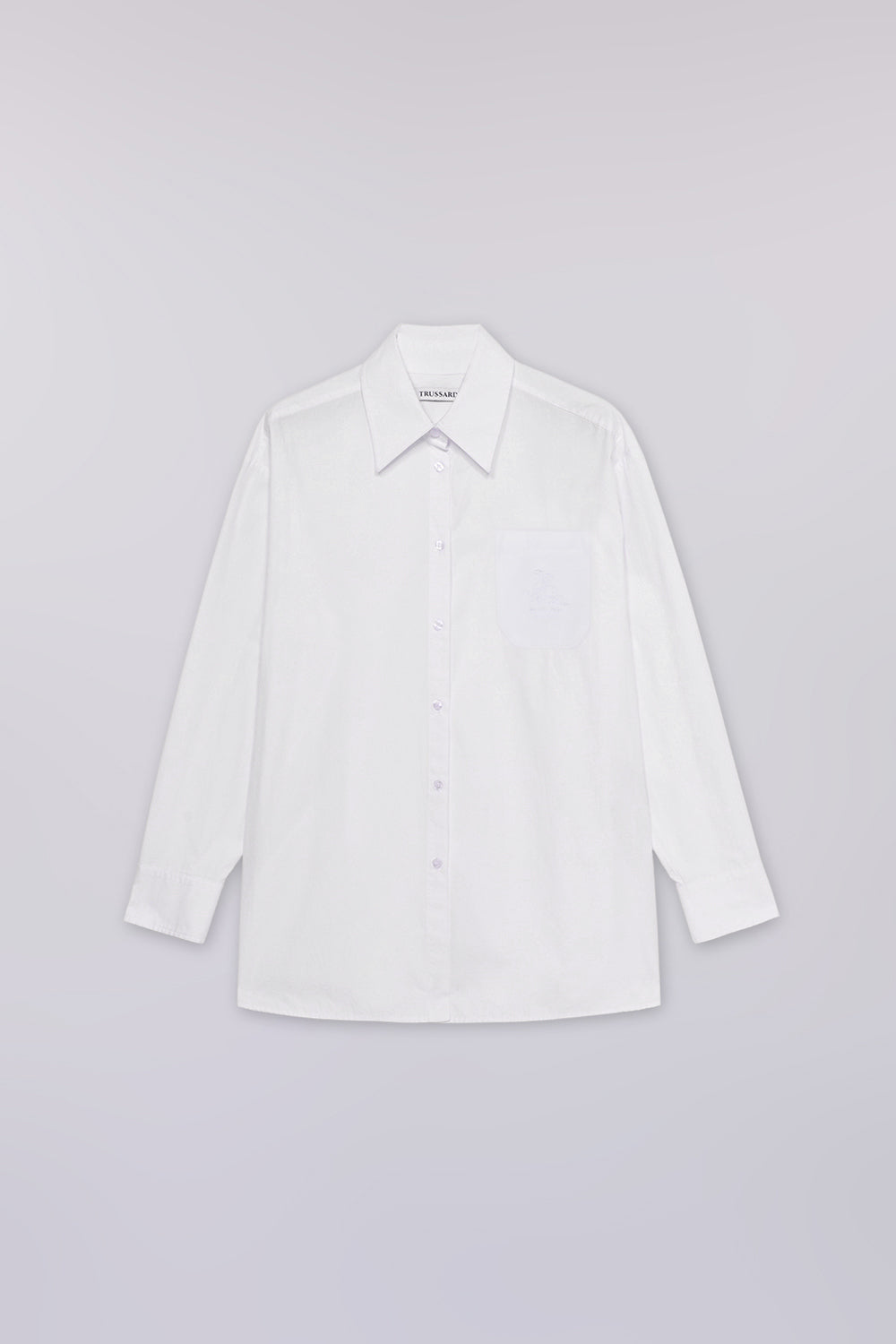 Camicia over in popeline con ricamo Gentle Society 5|edc07c47da6053baa470072ac11c39eaead3b02b6016de0fc62cb3e52e49dc76