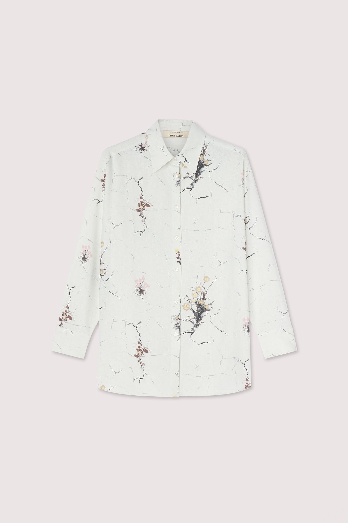 Camicia Regular Fit con stampa Urban Jungle in Lino e Viscosa 1|1087094343ae06e6cb199861f784c7a4e0c3cb7029d360d37586b3536b8ff072