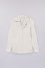Camicia slim fit in raso con revers 1
