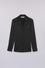 Slim-fit satin shirt with lapels