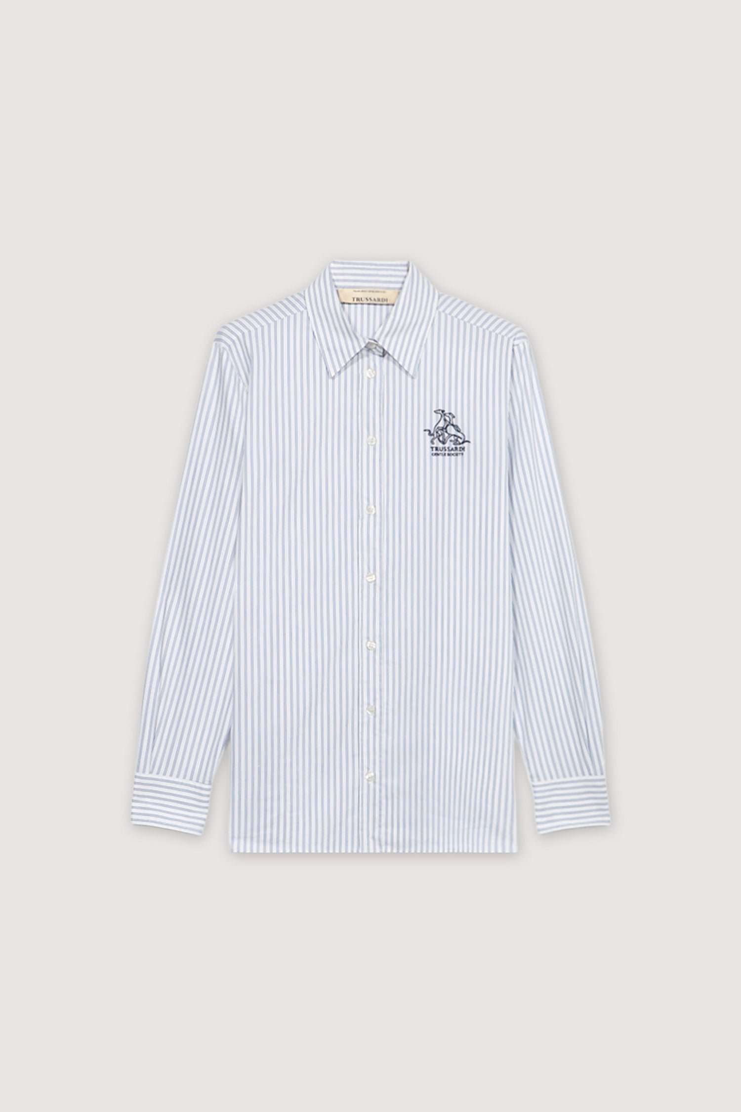 Camicia over in popeline a righe 5|0d57464e78f067cb9e5b904b26cd8ce66bb7a1a41d17216d78e332bda2f0eed8