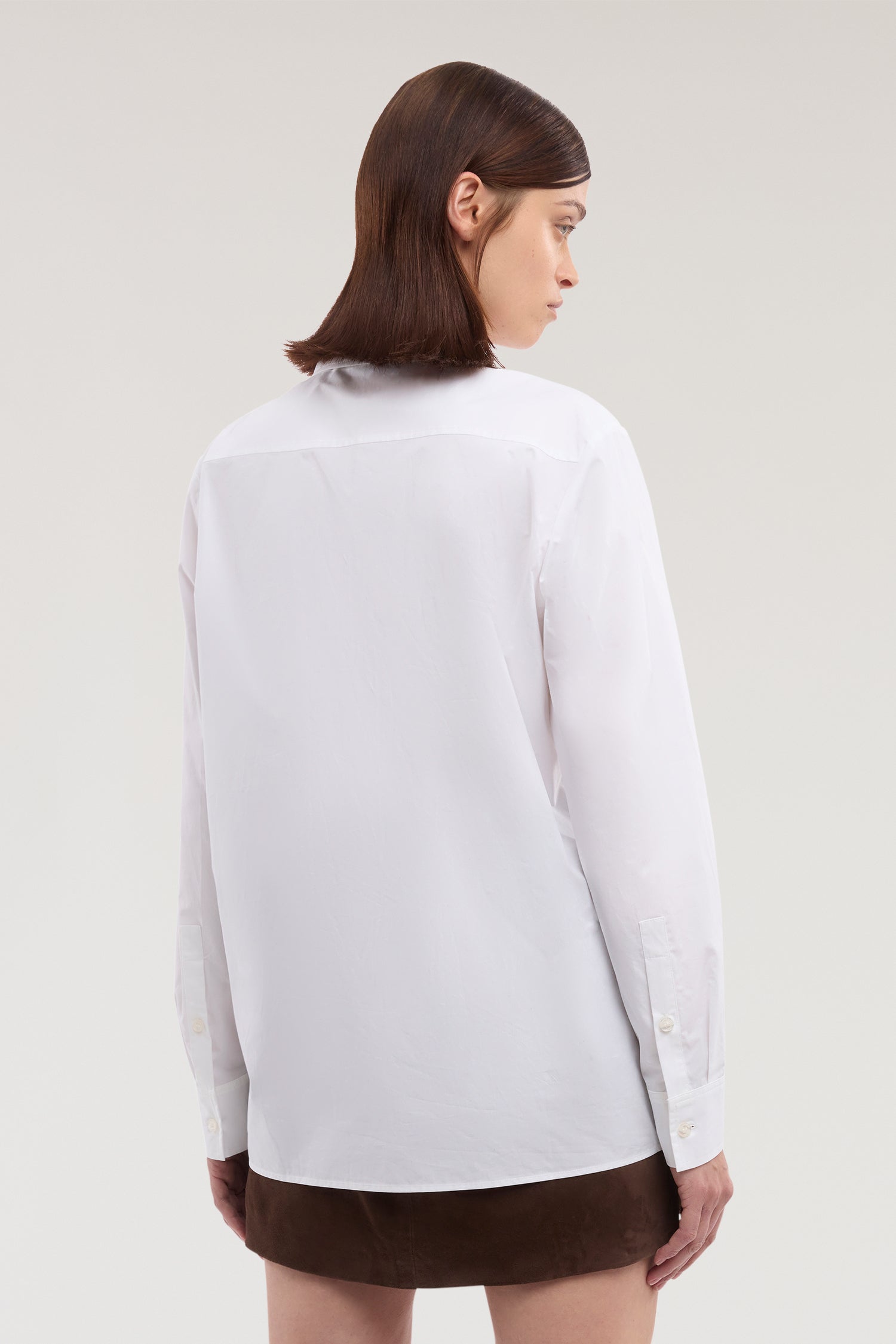 Camicia ricamata in popeline 3|35d88be4904aacec10c696c8093eab4ade35d39370f6d980f79b4d6b7af54353