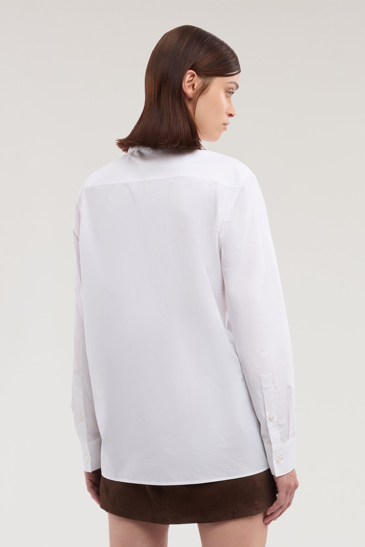 Camicia ricamata in popeline 2|35d88be4904aacec10c696c8093eab4ade35d39370f6d980f79b4d6b7af54353