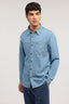 Camicia slim fit in denim 1