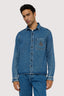 Camicia relaxed fit in denim con ricamo Gentle Society 1