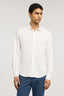 Camicia regualr fit in jersey elasticizzato melange 1