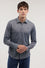 Regular fit shirt in melange stretch jersey