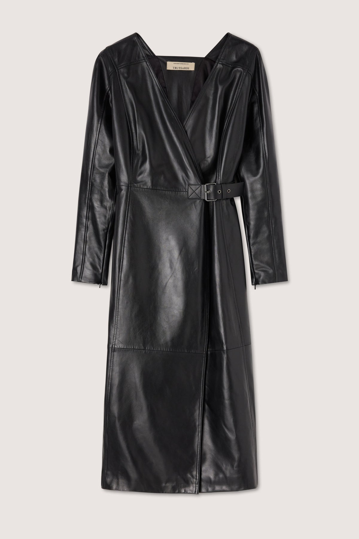 Abito a portafoglio midi in pelle 1|1d0b82aa91d5ef92578cf3a06f7155f296a6ab2062a37773c6a9853d1db5b983
