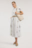 Abito Midi in Lino con Stampa Urban Jungle 5