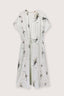 Abito Midi in Lino con Stampa Urban Jungle 1