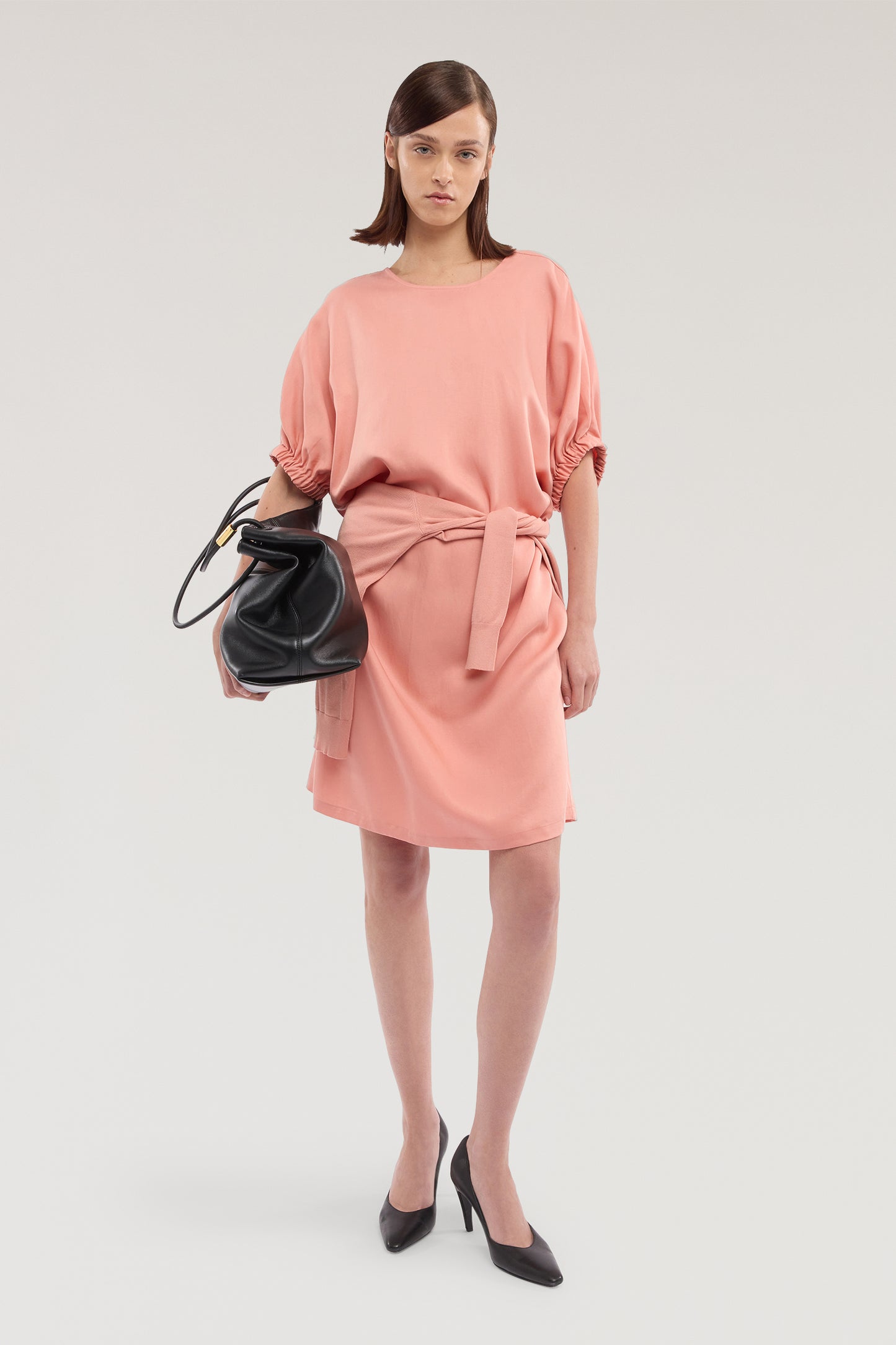 Abito a tunica in lyocell e lino 4|4059373961ff2da77cca3ca0c86e8cc76acbe93b671eb9d6e09a3b6a0c3497c6