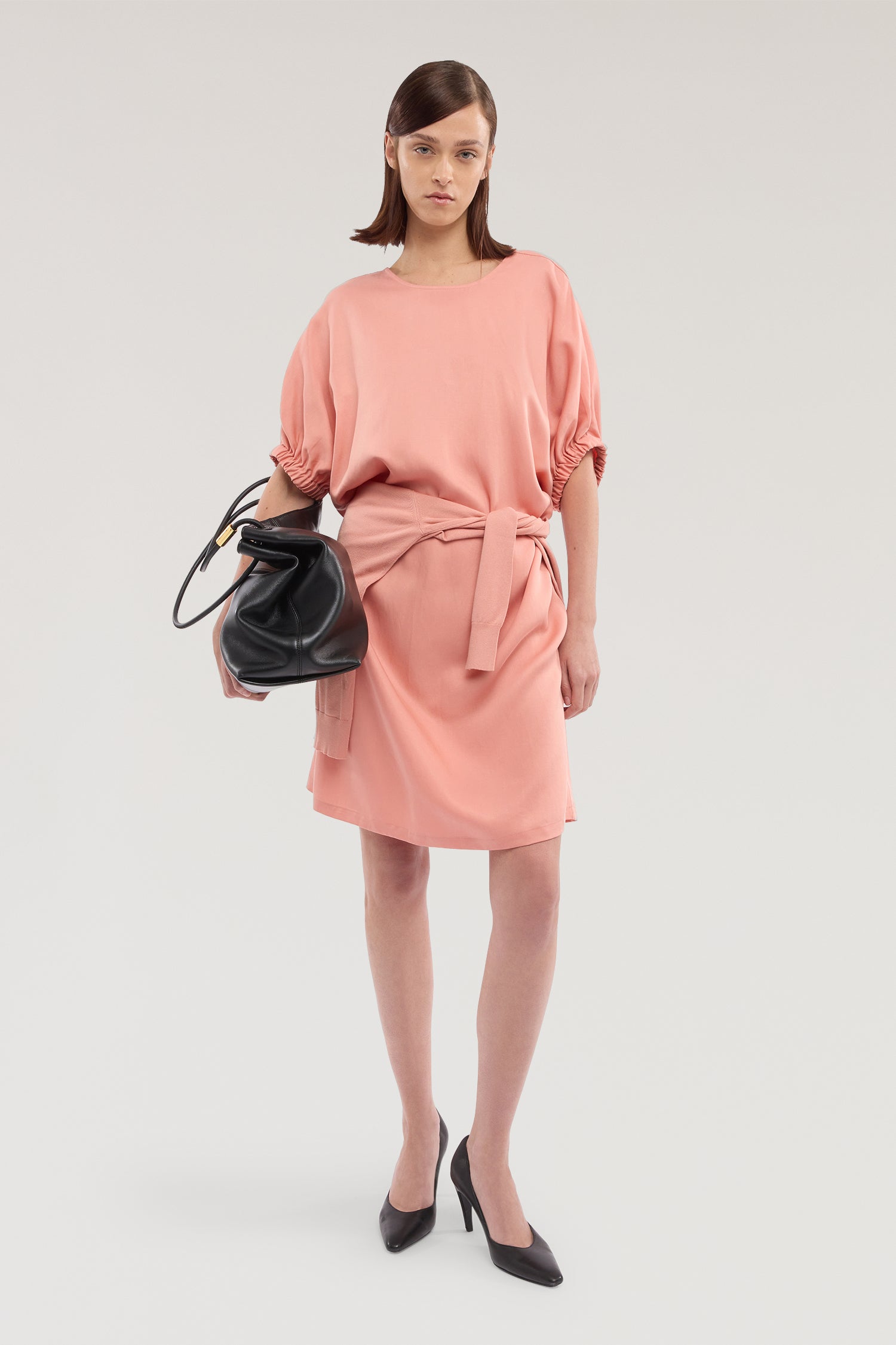 Abito a tunica in lyocell e lino 4|4059373961ff2da77cca3ca0c86e8cc76acbe93b671eb9d6e09a3b6a0c3497c6