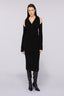 Abito in maglia incrociato in misto mohair 2
