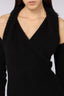 Abito in maglia incrociato in misto mohair 4