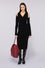 Gekreuztes Strickkleid aus Mohair-Mix