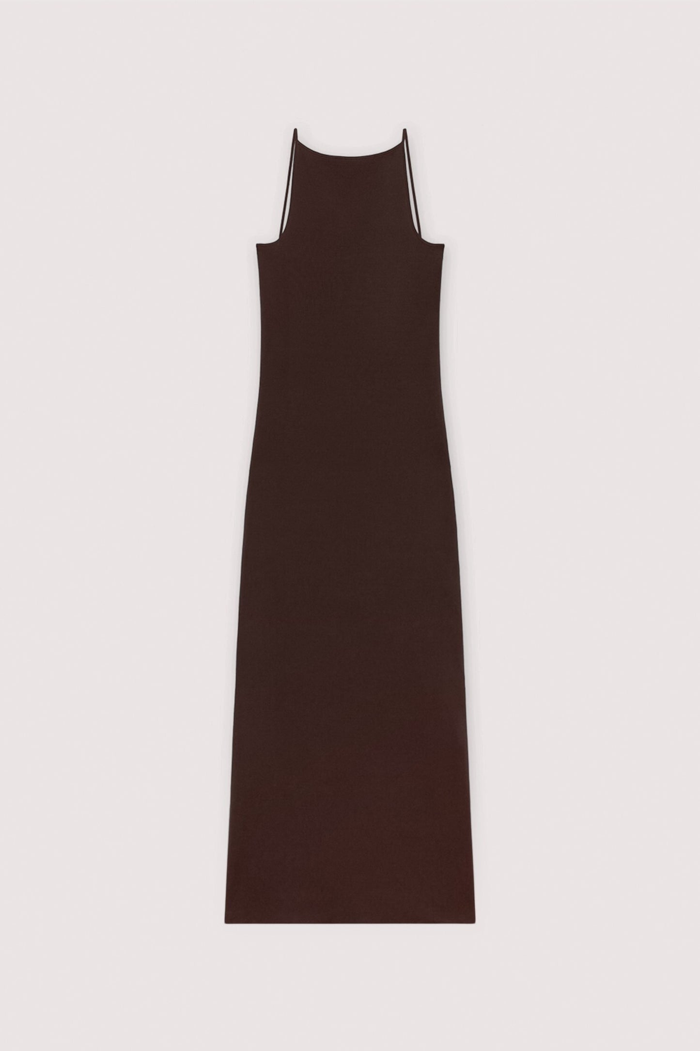 Abito lungo con scollo sulla schiena in viscosa 5|2851d6b20c8b2f758c74cf603ec0ba23895917fe80a31f1c3872555bbd565daa