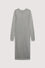 Kleid mit Knopfleiste hinten aus Viskose