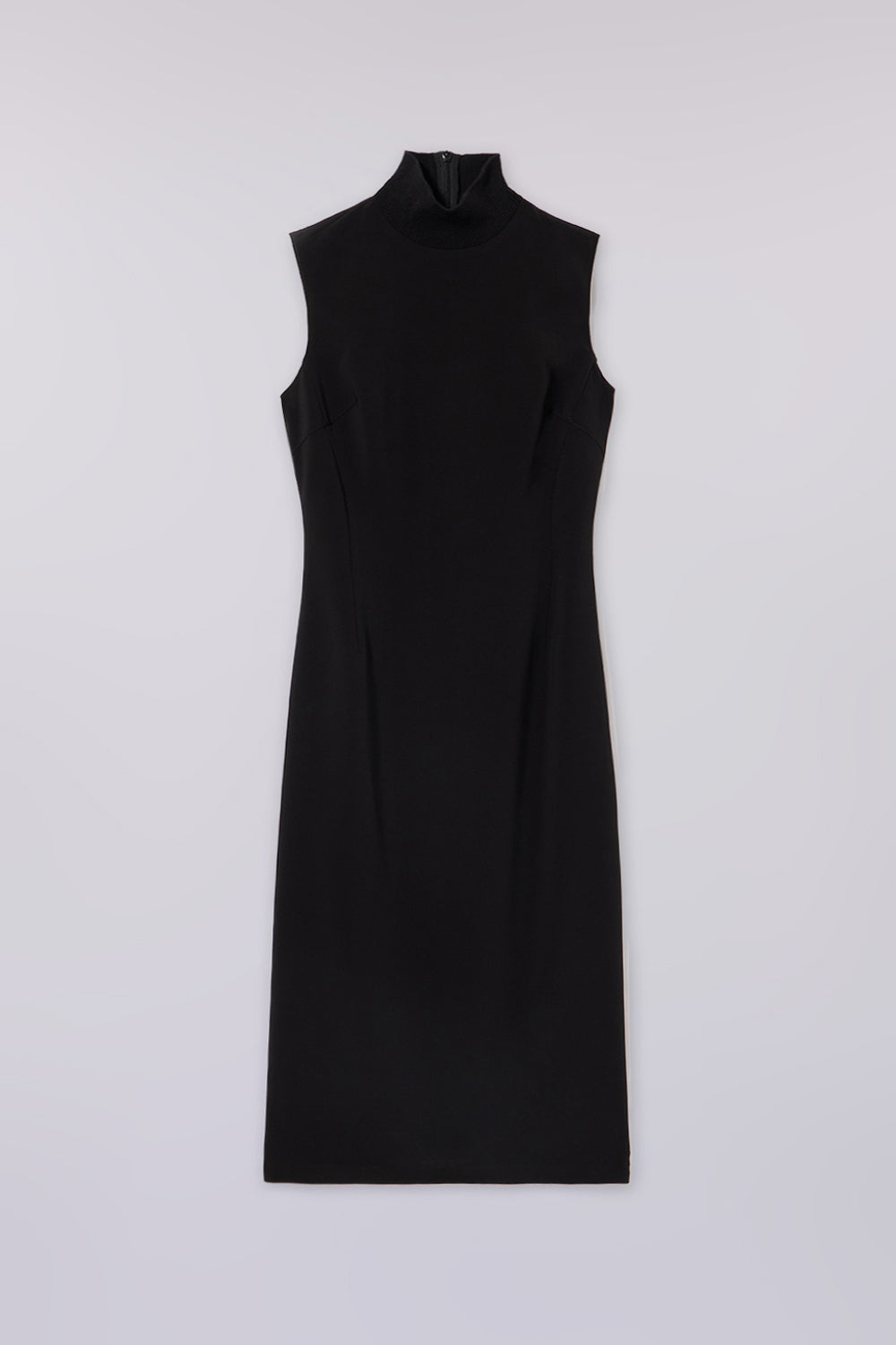 Abito tubino in cady con collo a costine 5|f5b24882cb637107cca4a7e2556bd9a5478a2d2d6bb25ef1b0edc5969ed667ed