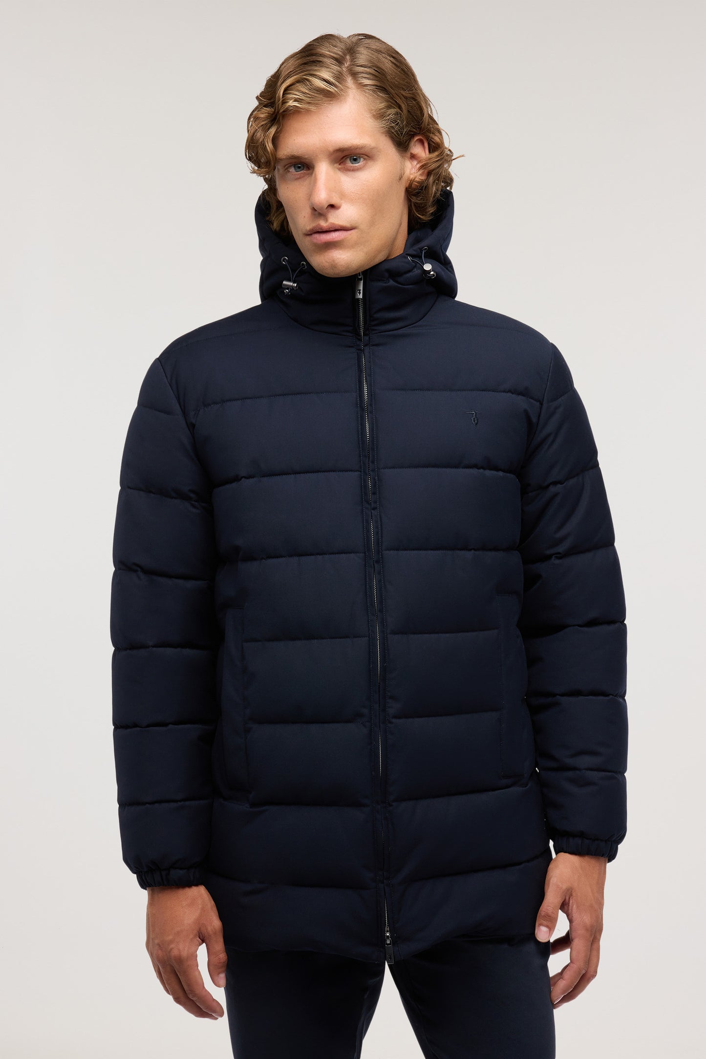 Giaccone imbottito in nylon effetto lana 3|eb84e00006fcb94f650f3bc2bf359c3f92370e5cd9030f437d96cb0ce348b577