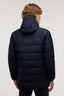 Giaccone imbottito in nylon effetto lana 2