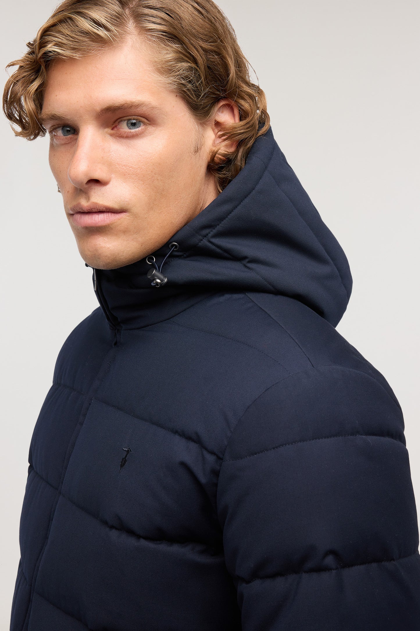 Giaccone imbottito in nylon effetto lana 5|9f2a9bf28032d3151d528bb46e668cdc2d2ffd0bbbdaec75079f7527c2b84c64