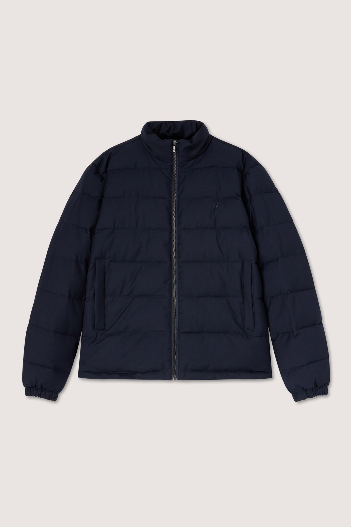 Giubbotto imbottito in nylon effetto laniero 5|980804429208a4dd57aa62717ade67278fac3ec6a9116caae11669c58e92c009