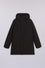 Technical fabric hooded jacket