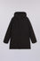 Technical fabric hooded jacket